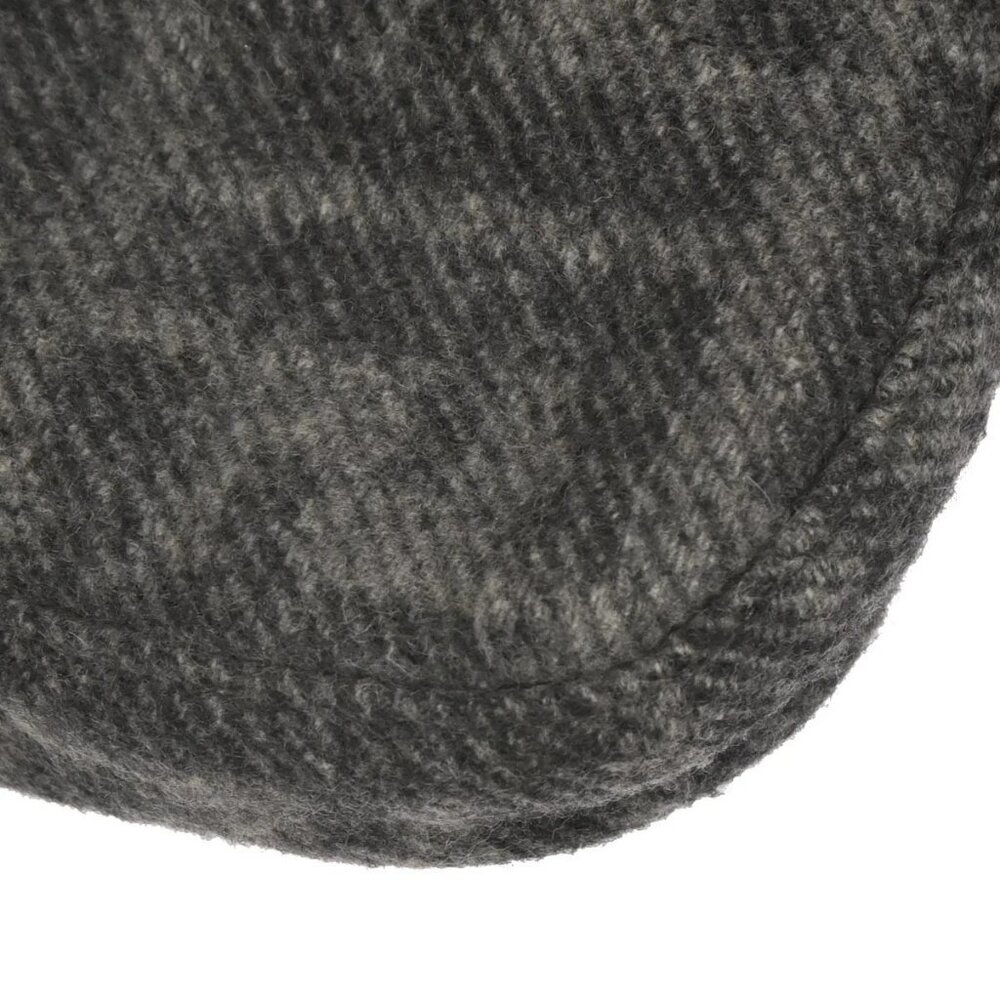 Fendi Gray Wool Zucca Baguette Handbag - Picture 5 of 10